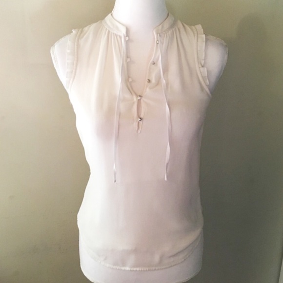Zara Tops - NWOT Zara White Button Up Blouse